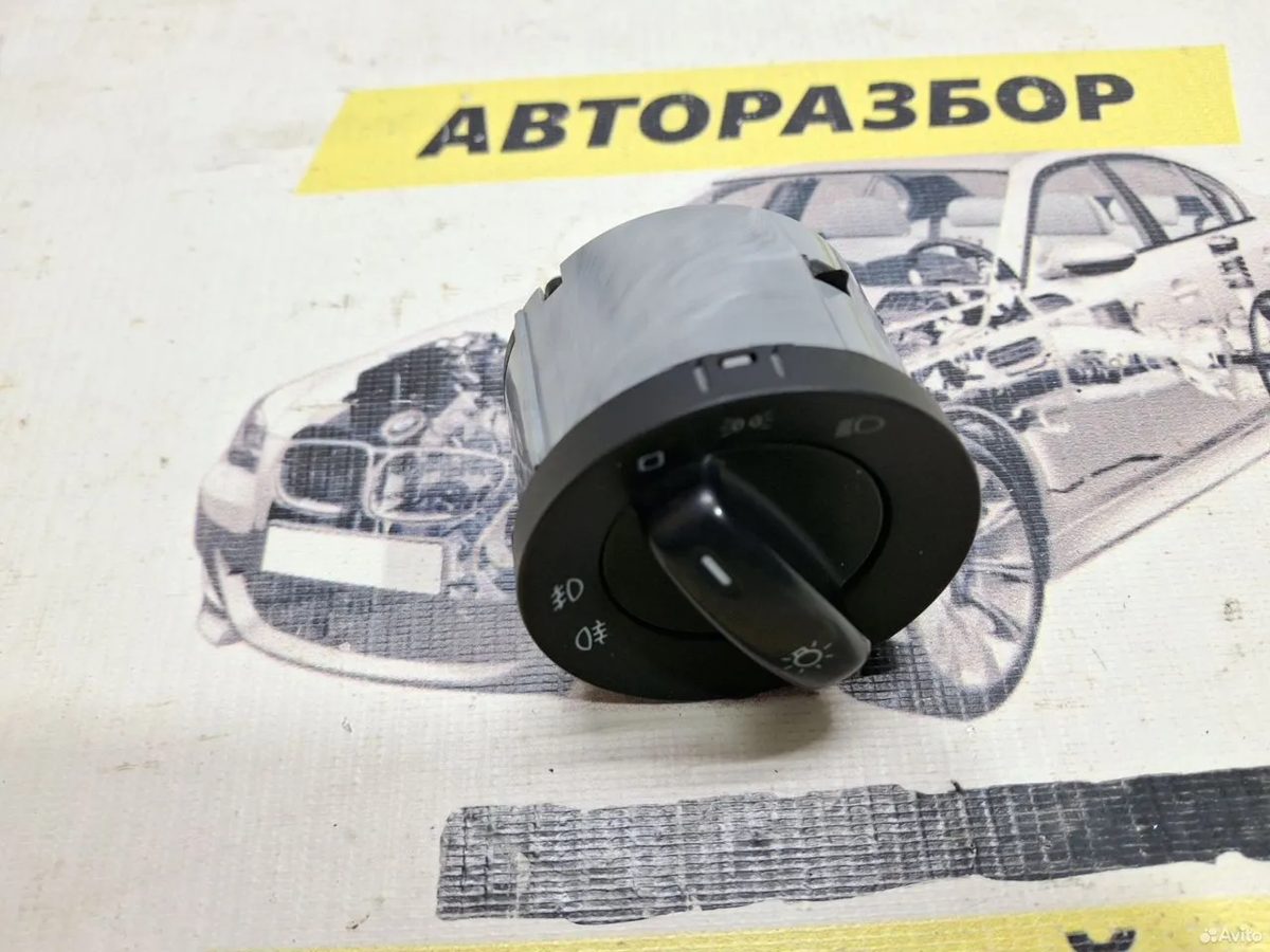 Переключатель света фар Skoda Yeti — фото 2