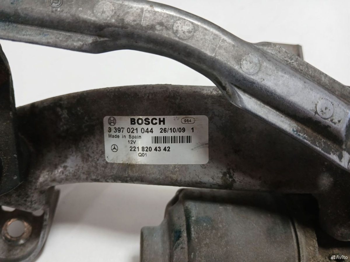 Трапеция дворников левая Mercedes-Benz W221 — фото 6