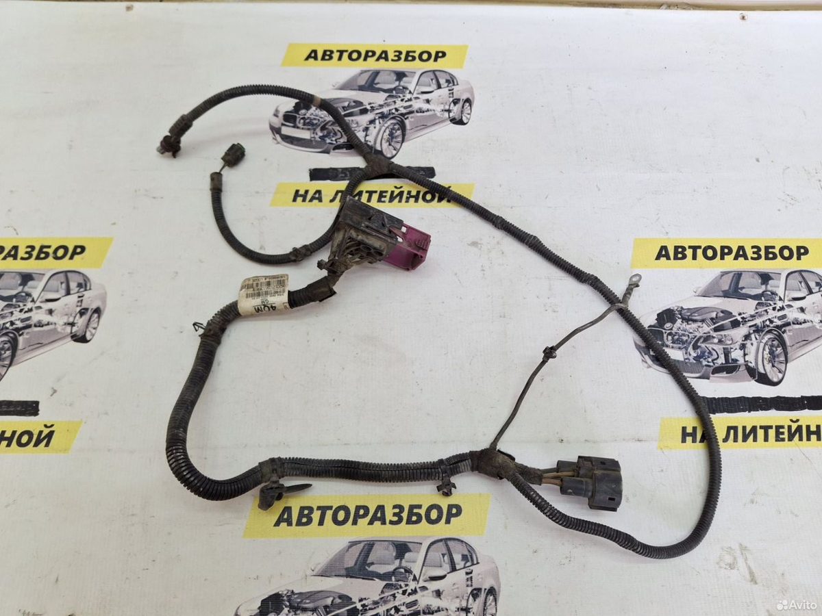 Проводка вентилятора охлаждения Opel Astra J