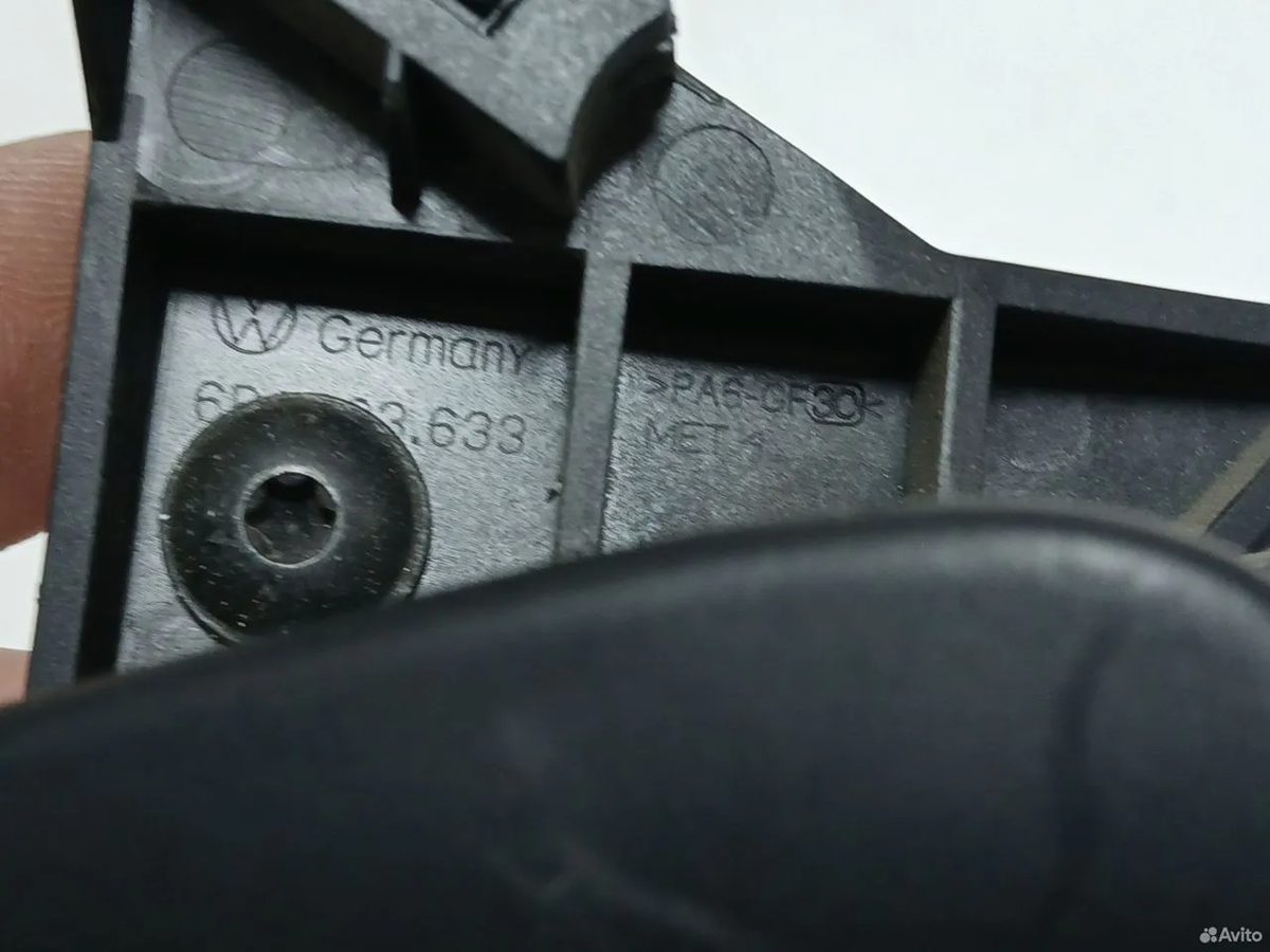 Ручка капота Volkswagen Polo 5 — фото 6