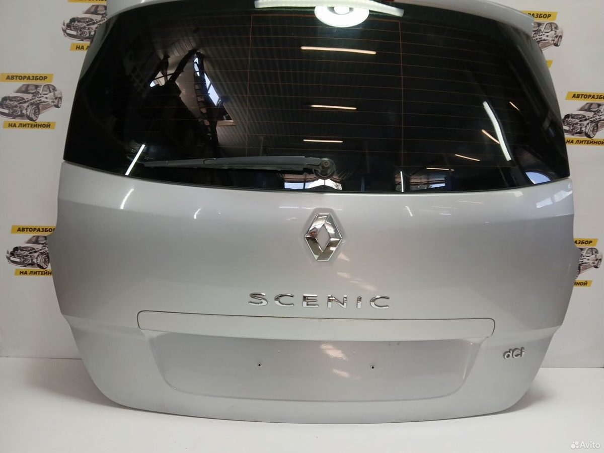 Крышка багажника Renault Grand Scenic 3 рестайлинг — фото 3