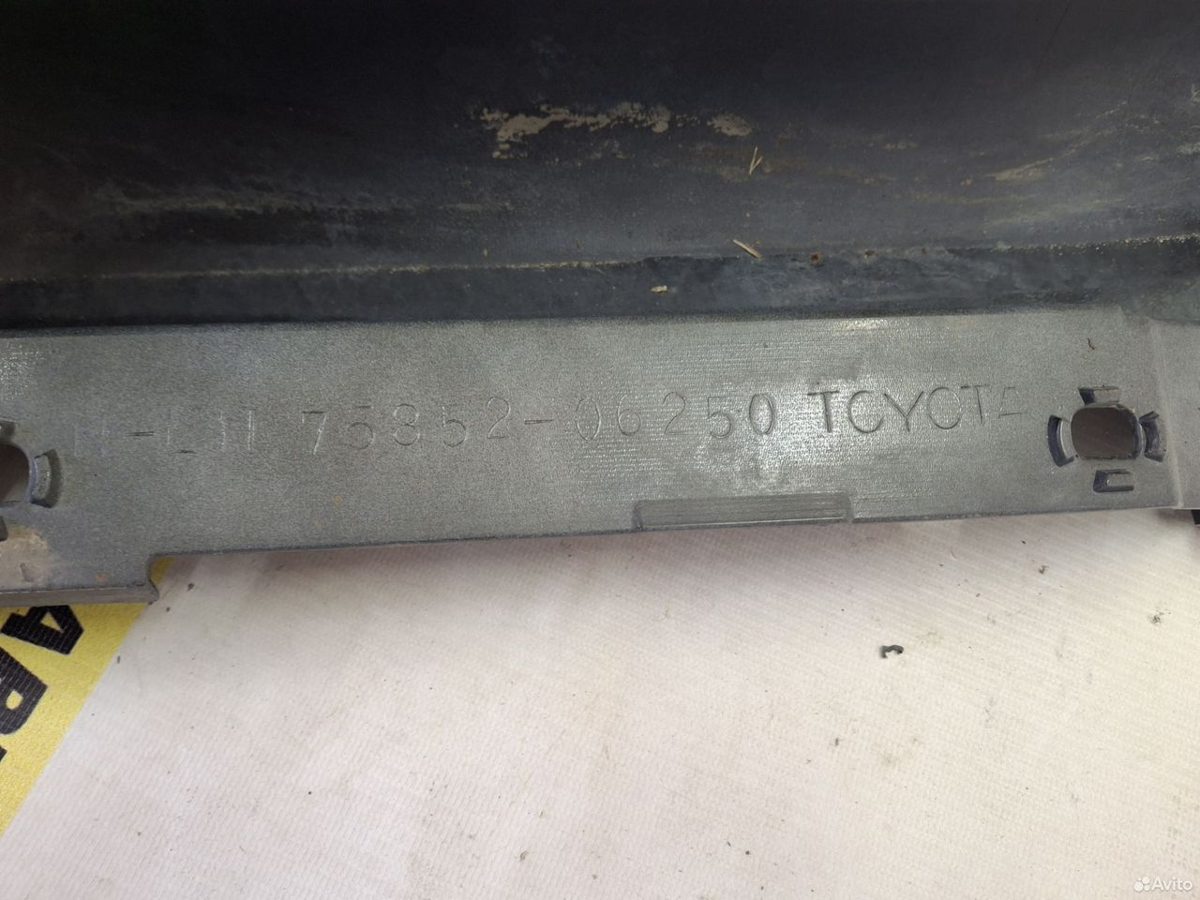 Накладка порога левая Toyota Camry XV55 — фото 7
