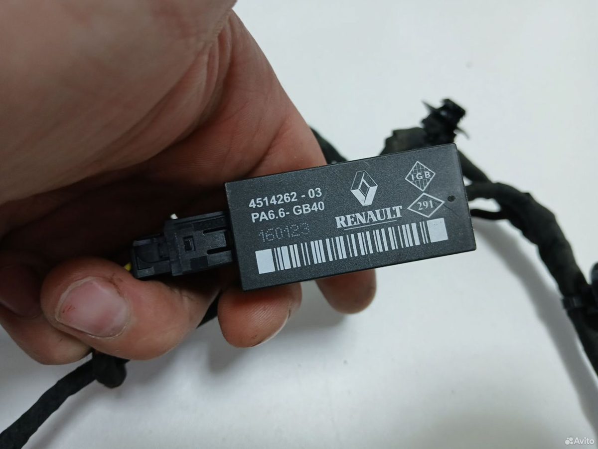 Проводка сиденья левая Renault Grand Scenic 3 — фото 6