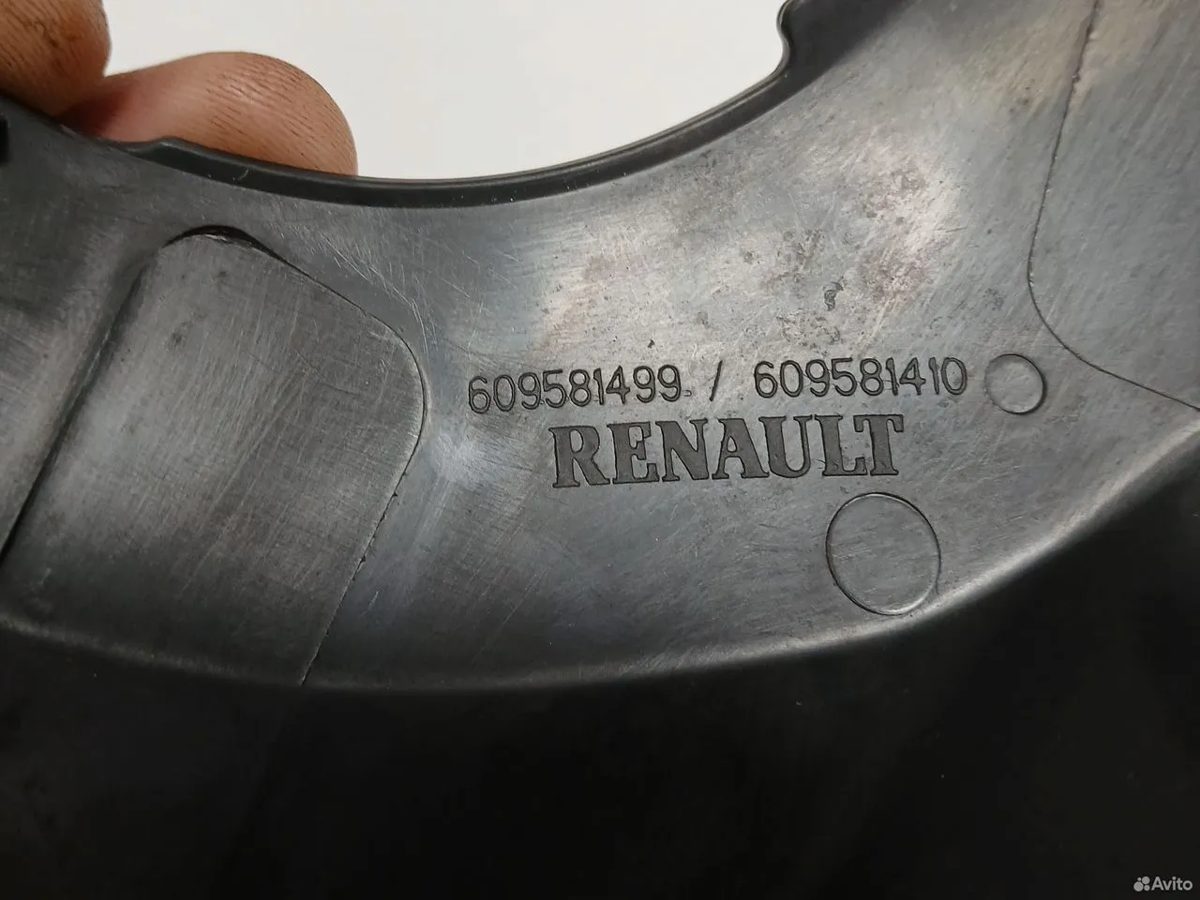Накладка руля задняя Renault Grand Scenic 3 — фото 6