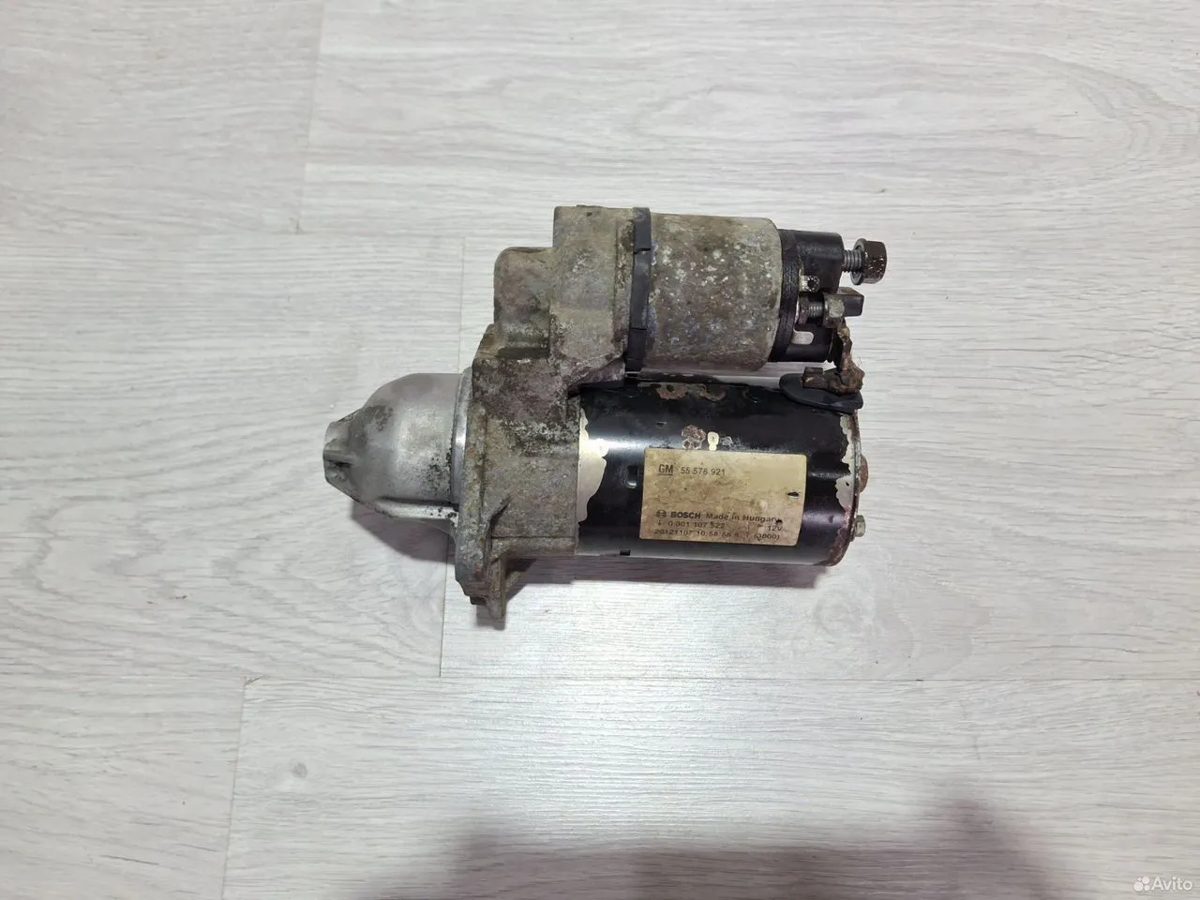 Стартер 1.4 A14NET Opel Astra J — фото 2
