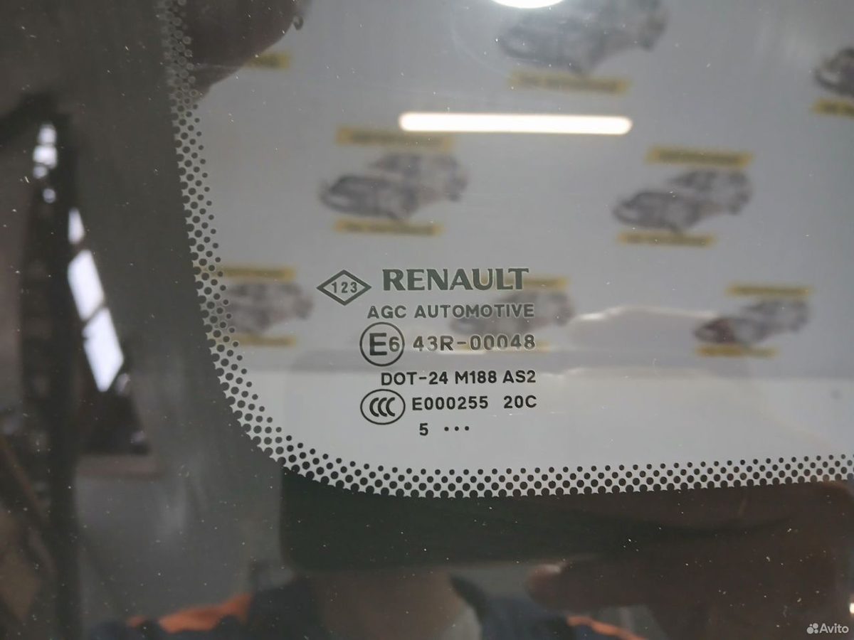 Стекло заднее левое Renault Grand Scenic 3 — фото 6