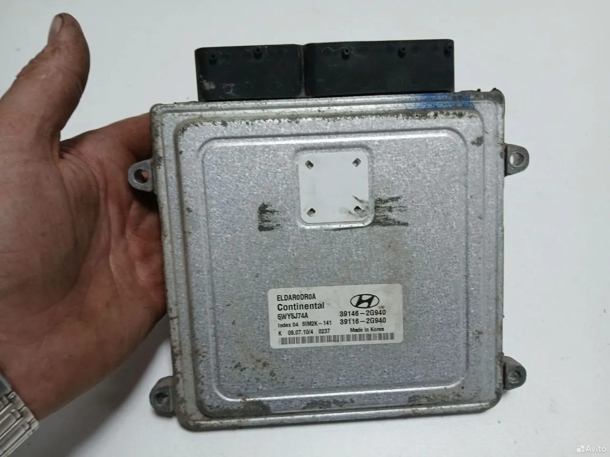 Эбу двигателя Hyundai IX35 2011 — фото 5